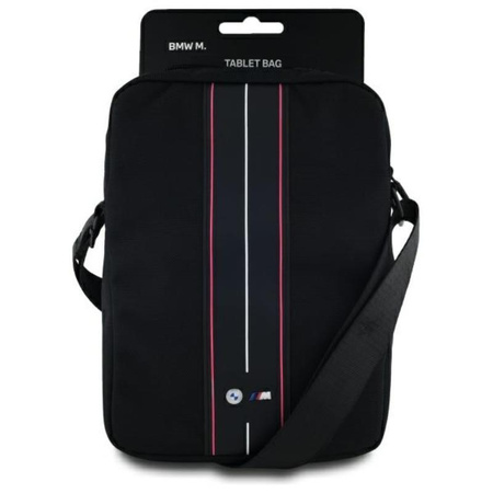 BMW Nylon Red Stripe - Tablet Bag 10" (Black)
