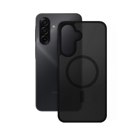 Crong Hybrid Matte Magnetic - MagSafe Case Samsung Galaxy A17 (Black)