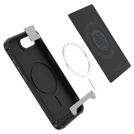 Spigen Core Armor MagSafe - étui pour iPhone 16e (Noir mat)