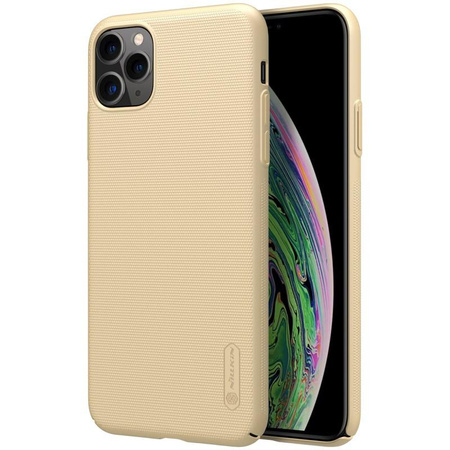 Nillkin Super Frosted Shield - Apple iPhone 11 Pro Max Case (Golden)