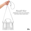 Case-Mate Micro Tote Bag - Vízálló válltáska (ezüst króm/tiszta)