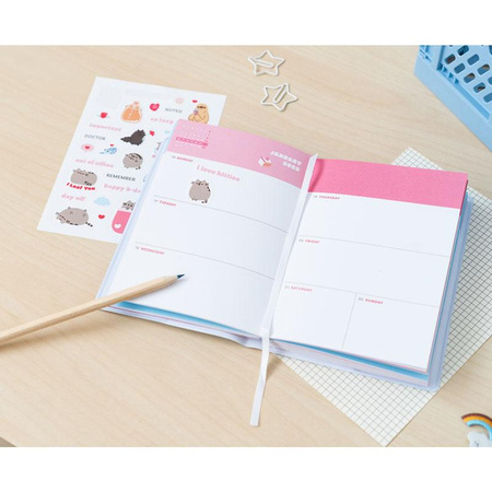 Pusheen - Kalendarz / planner tygodniowy 2022/2023 rok (11x15,5 cm)