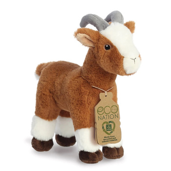 Eco Nation – Plush Toy / Cuddly Goat 22 cm Eco-Friendly