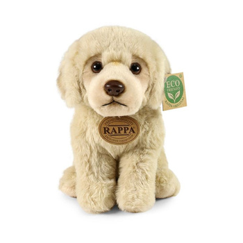 Rappa - Plüsch realistische Figur Labrador Retriever Hund sitzend 23 cm Eco-Friendly Soft Collection
