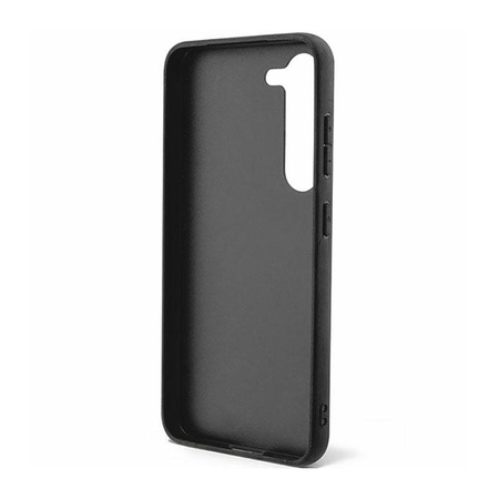 Guess 4G Bottom Stripe Metal Logo Collection - Samsung Galaxy S23 Case (black)