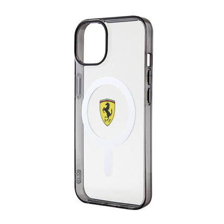 Ferrari Outline Magsafe - iPhone 14 Hülle (Transparent)