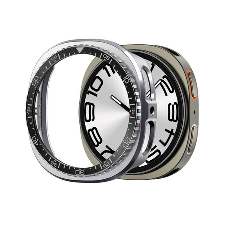 Spigen Bezel Tune Pro Diver – Pouzdro / Ochranný kroužek pro Samsung Galaxy Watch 8 44 mm (Černá)