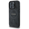 Guess 4G Ring Classic Logo MagSafe - Coque pour iPhone 16 Pro Max (noir)