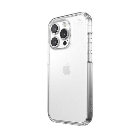 Speck Presidio Perfect-Clear - Custodia per iPhone 15 Pro (trasparente)