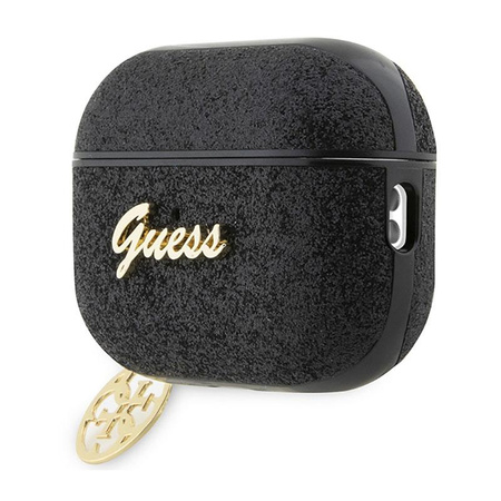 Guess 4G Glitter Flake - Hülle für Apple AirPods Pro 2 (Schwarz)