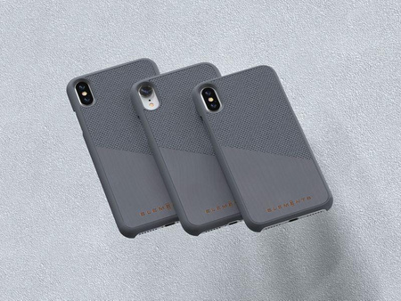 Nordic Elements Original Hel - Coque en bois pour iPhone Xs Max (Gris moyen)