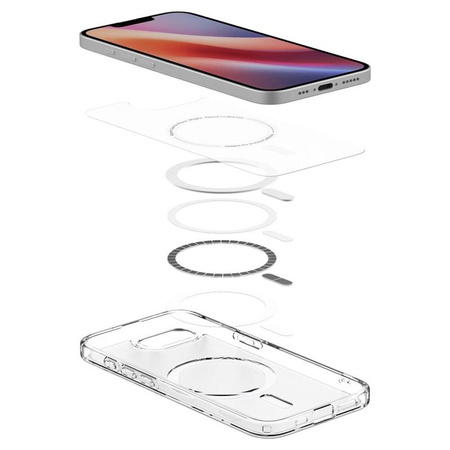 Spigen Ultra Hybrid MagSafe - tok iPhone 16e készülékhez (Frost White)