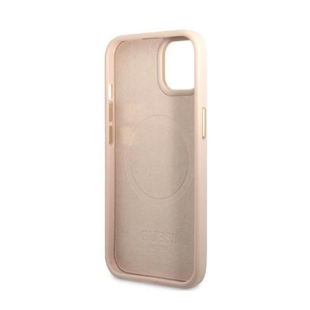 Guess 4G Logo Plate MagSafe - iPhone 13 Case (rose)