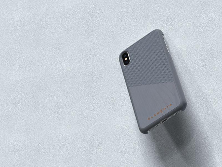 Nordic Elements Original Hel - Dřevěné pouzdro pro iPhone Xs Max (Mid Grey)