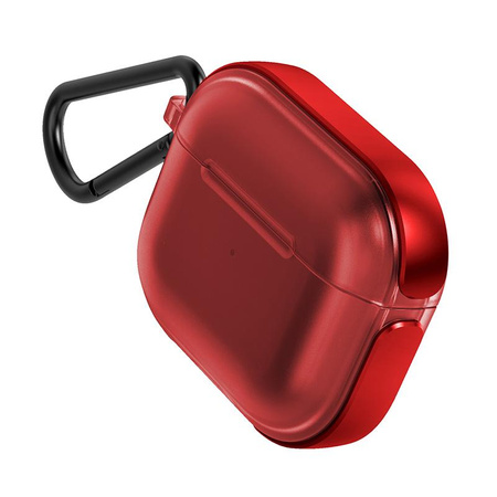 X-Doria Raptic Air - AirPods 3 Tasche mit Karabiner (Rot)