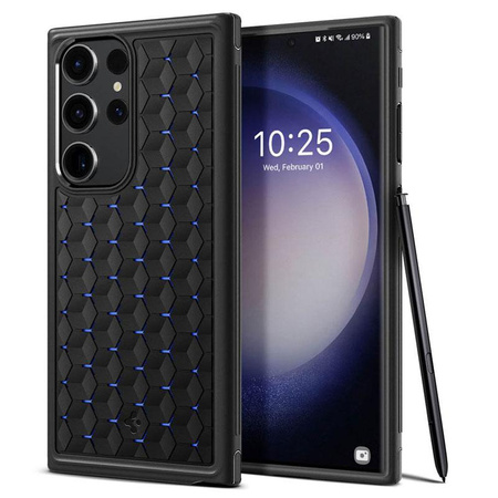 Spigen Cryo Armor - pouzdro pro Samsung Galaxy S23 Ultra (matně černé)