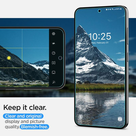 Spigen Neo Flex 2-Pack - Film protecteur 2 pièces. pour Samsung Galaxy S24 (Transparent)