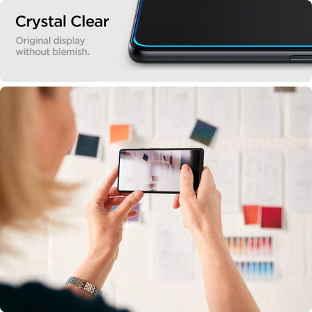 Spigen Glas.TR Slim 2-Pack - Verre trempé pour Samsung Galaxy A14 5G (2 pièces)