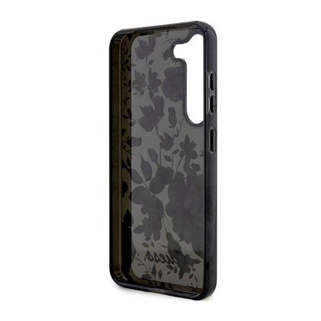 Guess Flower Collection - Samsung Galaxy S23 Tasche (schwarz)