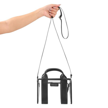 Case-Mate Micro Tote Bag – Wasserdichte Umhängetasche (Midnight Black/Clear)