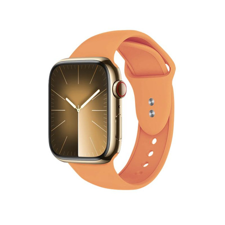 Crong Liquid - Bracelet pour Apple Watch 44/45/46/49 mm (orange)