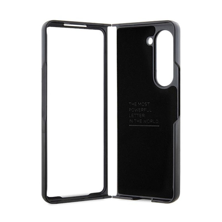 BMW Leather Carbon - Hülle für Samsung Galaxy Z Fold 5 (Schwarz)