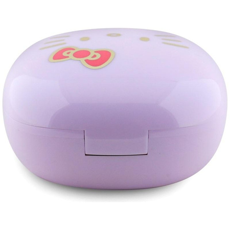 Hello Kitty O Glossy Finish - TWS Earbuds + Charging Case (Purple)