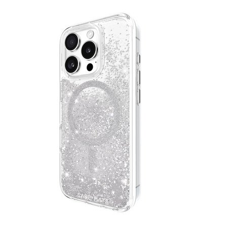 Case-Mate Wasserfall MagSafe - iPhone 16 Pro Tasche (Silber)