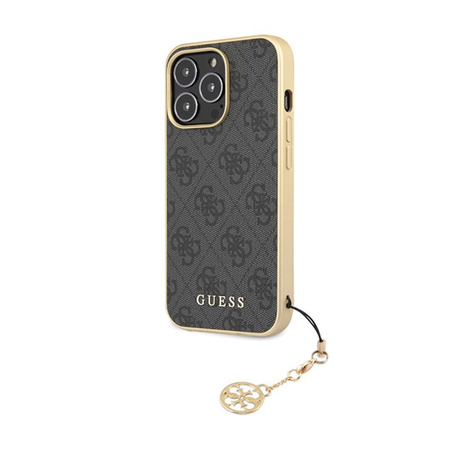 Guess 4G Charms Collection - iPhone 14 Pro Max Case (gray)