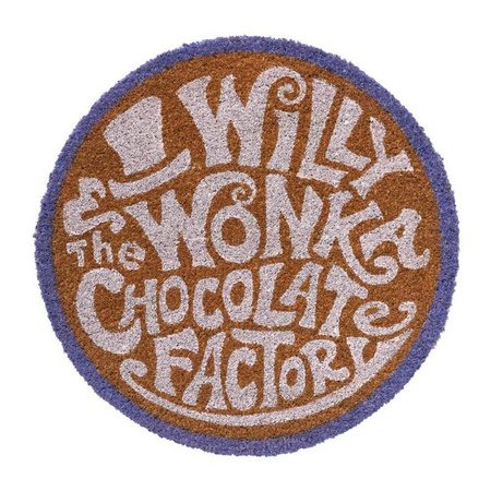 Willy Wonka - Willy Wonka und die Schokoladenfabrik Fußmatte (50 cm)