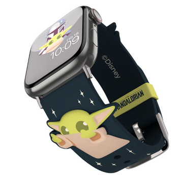 Star Wars - Řemínek pro Apple Watch 38/40/41/42/44/45/49 mm (Mandalorian Grogu Using The Force 3D)