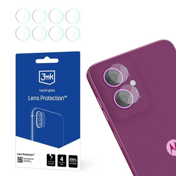 3mk Lens Protection - Kameralinsenschutzglas für Motorola Moto G55 5G (4 Sets)