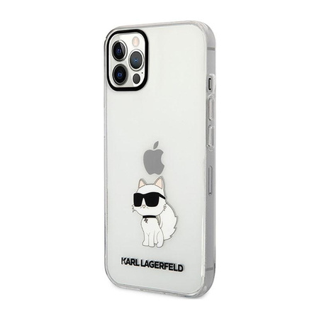 Karl Lagerfeld IML NFT Choupette - pouzdro pro iPhone 12 / iPhone 12 Pro (průhledné)