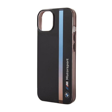 BMW Tricolor Stripe - Coque pour iPhone 14 (Noir)