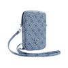 Guess Zip 4G Triangle - telefontáska (kék)