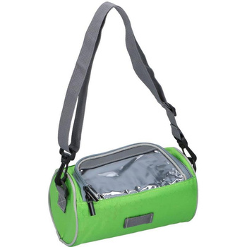 Dunlop - Handlebar bike bag / pannier with smartphone pocket (green)