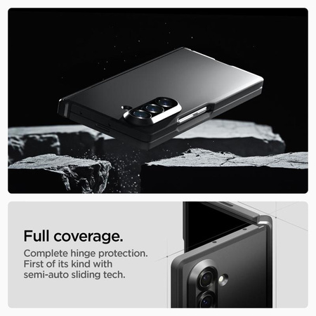 ETUI MAGSAFE SPIGEN DO GALAXY Z FOLD 7, Czarne, Eleganckie, Wytrzymały Case