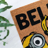 WYCIERACZKA POD DRZWI WEWNĘTRZNA, Kokosowa, Minionki, Dywanik do Butów 40x60
