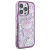 Hello Kitty Liquid Glitter 50TH Anniversary Party - Coque iPhone 16 Pro Max (violet)