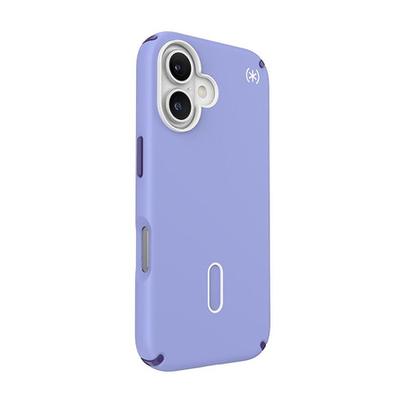 Speck Presidio2 Pro ClickLock & MagSafe - iPhone 16 Case (Future Lavender / Cassis Purple / White)