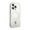 US Polo Assn MagSafe Collection - iPhone 15 Pro Case (transparent)