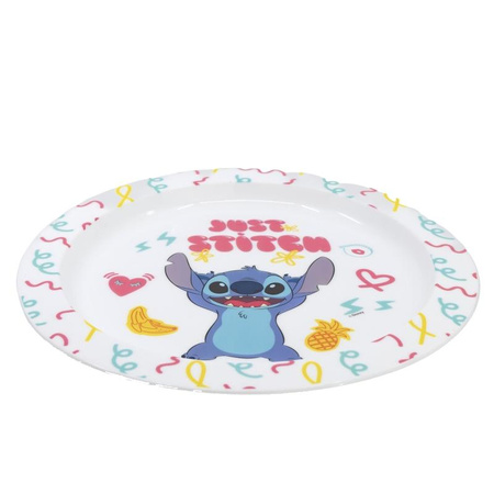 Disney Stitch Palms – Talerzyk do mikrofalówki (23 cm, bez BPA, licencjonowany)