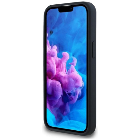 Karl Lagerfeld szilikon Karl & Choupette Heads MagSafe - tok iPhone 16e készülékhez (fekete)