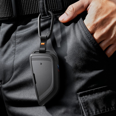 Etui na kluczyk BMW Pokrowiec na Klucz Samochodowy Smart Key Spigen Czarny