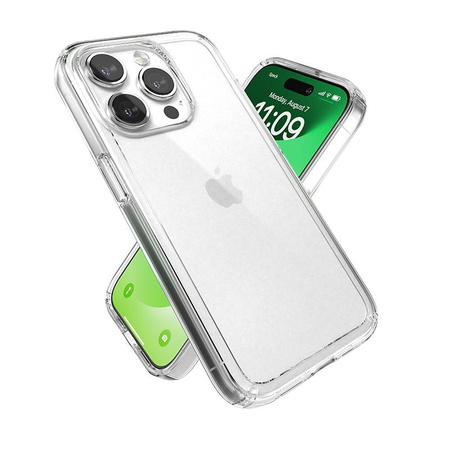 Speck Gemshell - Coque pour iPhone 15 Pro (transparente)