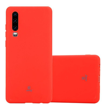 Crong Soft Skin Cover - Huawei P30 Case (rouge)
