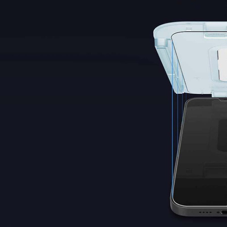 Spigen üveg.TR EZ Fit 2-Pack - Edzett üveg iPhone 12 / iPhone 12 Pro készülékhez 2 db