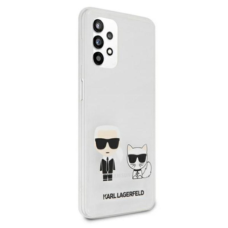 Karl Lagerfeld Ikonik & Choupette - Samsumg Galaxy A32 5G Case (Transparent)