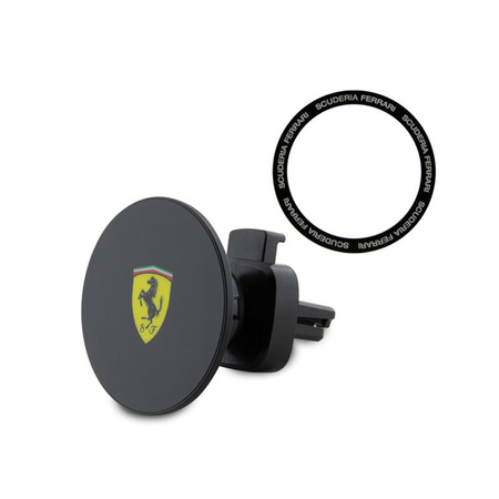 Ferrari MagSafe Printed Shield - Support magnétique pour voiture (noir)