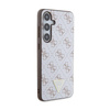 Guess 4G Triangle Metal Logo - Samsung Galaxy S24+ Case (white)